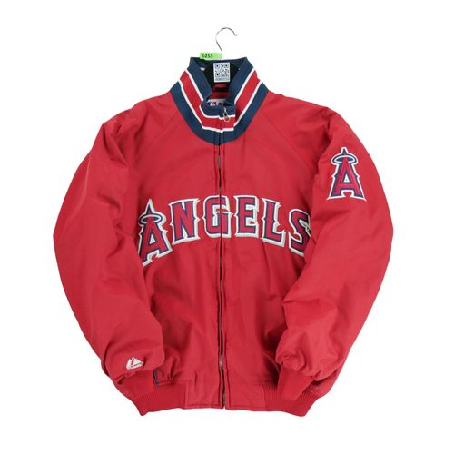 Reconditionné - Blouson Majestic Los Angeles Angels Mlb - Taille M - Homme - Rouge