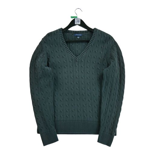 Reconditionné - Pull Femme En Maille Torsadée - Taille 2xl - Femme - Gris