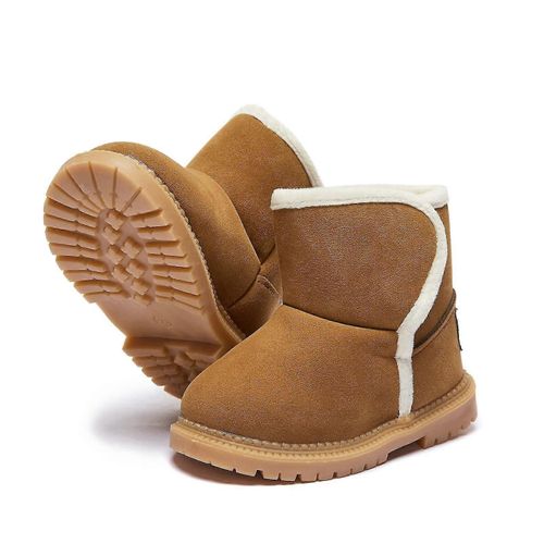 Bottes De Cheville Pour Enfants Bottes De Neige Pour Tout-Petits Bottes D'hiver Bottes De Neige À Doublure Chaude Bottes De Cheville Unisexes Pour Enfants21