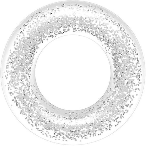 Flotteur De Piscine Gonflable, Tubes À Flotteur Transparents, Anneau De Natation À Paillettes, Jouets De Piscine Pour L¿Été Jouet De Plage De Piscine, Jouet De Fête Amusant Aquatique