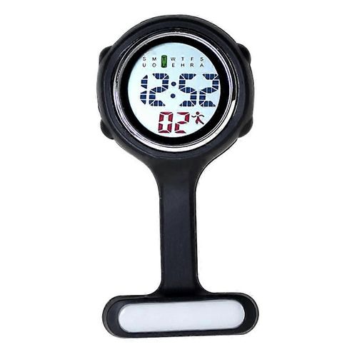 Électronique Multifonctionnelle Nurse Watch Silicone Nurse Watch Luminous Alarm Chronograph Digital Chest Watch
