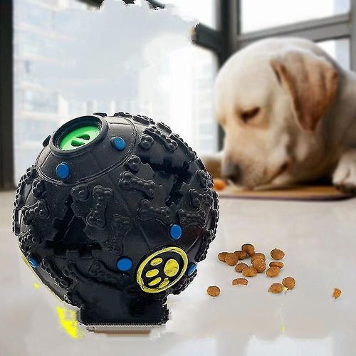 Pet Supplies Fuite Ball Dog Food Ball Color Strange Scream Grinding Teeth Resistant Sound Toy Puzzle Ball (Petit Rose) J922-391