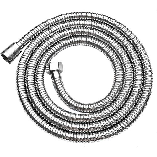 Tuyau de Douche 1.5m, Flexible de Douche avec Double Anti-Torsion Protection, Tuyau de Douche Résistant à la Corrosion, Acier Inoxydable Tuyau pour Pommeau de Douche