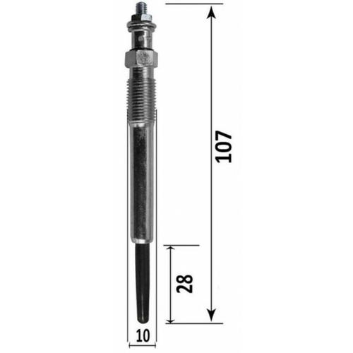 Bougie De Préchauffage - Citroen C8 2.2 Hdi 128 À Part. 07/2002