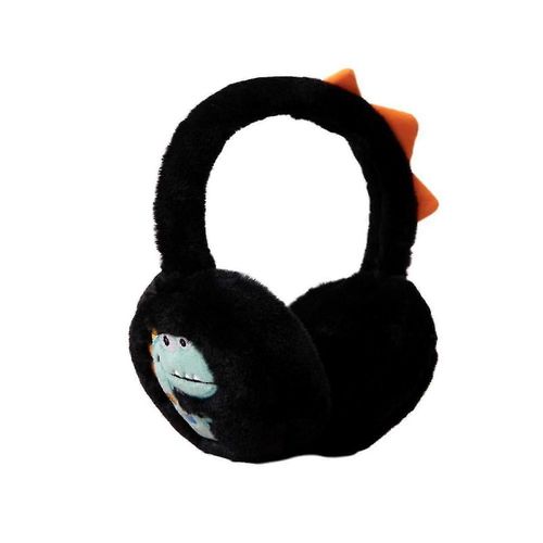 Bandeau De Chauffe-Oreilles 2pcs, Gardez Les Enfants Au Chaud Et Aventureux Avec Des Manchons D¿Hiver À Motif De Dinosaure, Cadeau D¿Hiver, Parfait Pour Le Plaisir Par Temps Froid