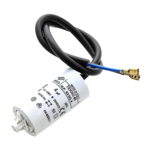 Condensateur de démarrage 4mf (8mm) P2-uk pour réfrigérateurs et congélateurs Hotpoint / Indesit