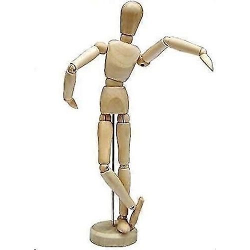 12 '' Artistes Mannequin Articulé En Bois Mannequin Parfait Pour La Décoration De La Maison / Dessin La Figure Humaine