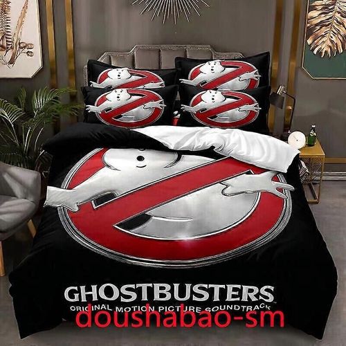 V304 Bed Sheets Ghostbusters Quilt Duvet Cover Bedding Set Pillowcase Christmas Gift 3-Piece Bedding Set (1 Duvet Cover + 2 Pillow Shams) Y304
