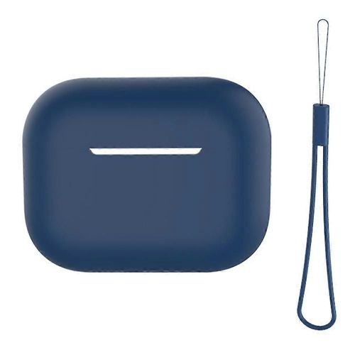 Pour AirPods Pro 2 Coque Bluetooth Écouteur Housse en Silicone Couleur Unie avec Lanière