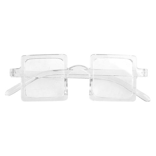 Enfants Oversized Square Sunglasses Trendy Flat Top Toddler Sunglasses For Girls Boys 2-10 Years Uv For Protection Transpar