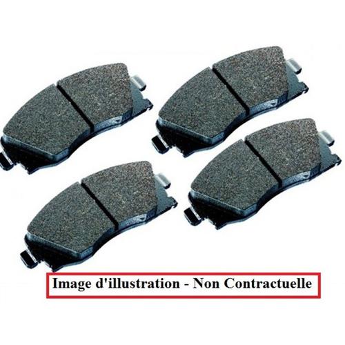 Jeu De 4 Plaquettes De Freins À Disques Avants - Seat Leon 1.9 Tdi 110 11/1999-06/2006