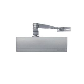 Ferme porte Alu 85kg max avec Capot Argent Blister
