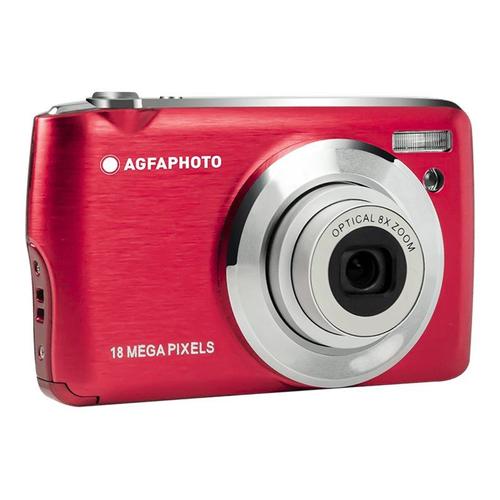 Appareil photo Compact AgfaPhoto Realishot DC8200 Rouge compact - 8.0 MP / 18.0 MP (interpolé) - 1080p - 8x zoom optique - rouge