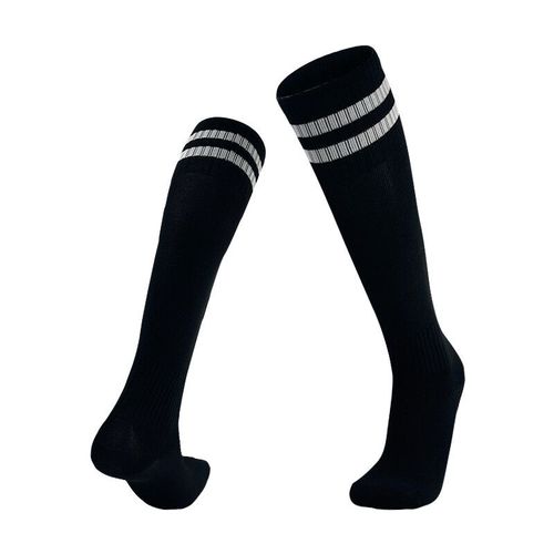 Chaussettes De Football Pour Enfants,Chaussettes De Sport Antidérapantes,Longues,Respirantes,À Rayures Sur Le Genou,Pour Garçon Et Fille #B
