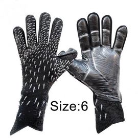Gants De Gardien De But De Football En Latex Épais,Gants Professionnels Pour Adultes,Entraînement Sportif Et Match De Football Pour Les Jeunes - Type Black 6 #B