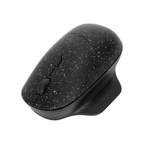 Targus ErgoFlip EcoSmart - Souris - ambidextre durable - ergonomique - droitiers et gauchers - optique - 6 boutons - sans fil - Bluetooth 5.0 LE - noir