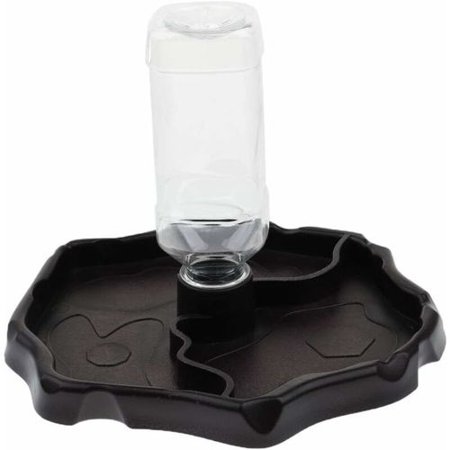 Distributeur D'eau Portable Avec Plat En Plastique Abreuvoir Pourreptile Tortue Gecko