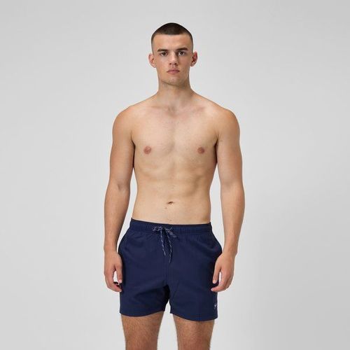 Short De Bain Redondo Edge Uni 40 Cm, Hommes, Bleu Marine