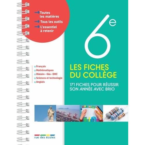 Les Fiches Du Collège 6e