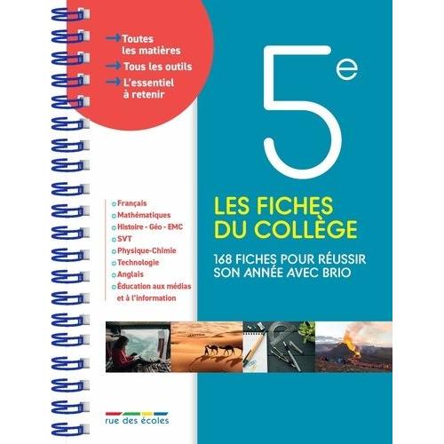 Les Fiches Du Collège 5e