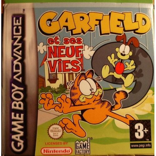 Garfield Et Ses Neuf Vies Game Boy Advance