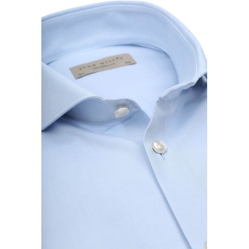 John Miller Chemise A Twill Bleu Clair Bleu Clair Taille 40