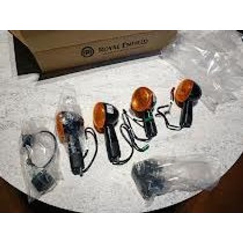 Kit De 4 Clignotants Noir Meteor Royal Enfield