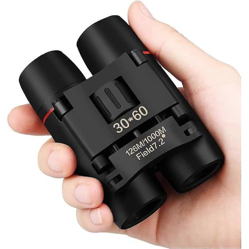 30x60 Jumelles Petites Jumelles Légères Compactes, Convient Pour Les Adultes Enfants Observation Des Oiseaux Voyage Tourisme Imperméable À L¿Eau Léger