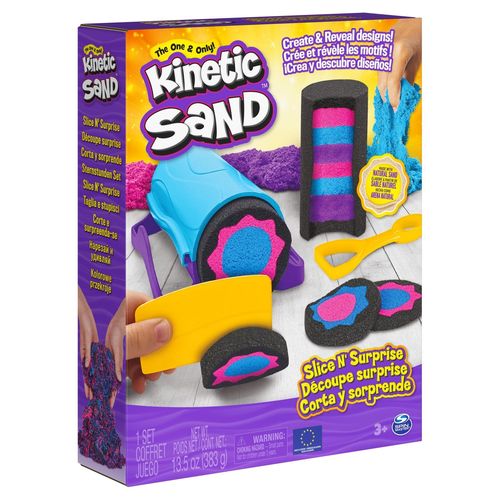 Kinetic Sand Coffret Decoupe Surprise 383 G + 7 Accessoires Kinetic Sand