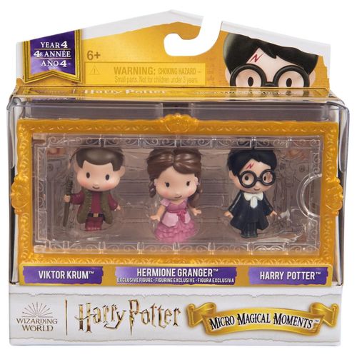 Harry Potter Multipack 3 Figurines Bal De Noël Moments Magiques Saison 4 Wizarding World