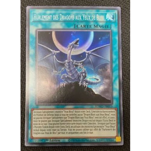 Yu Gi Oh Sdwd Fr019 Hurlement Des Dragons Aux Yeux De Bleu Super Rare