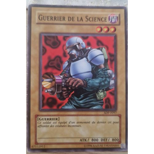Guerrier De La Science Sdp-F097