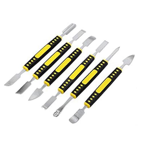 6 Pcs Portable Téléphone Outil De Démontage Ensemble Métal Levier Barre Outil Électronique Outils De Réparation Pour Tablettes Ordinateur Portable Appareil Électronique