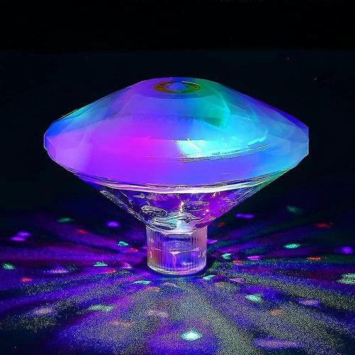 Lumières De Piscine Sous-Marines Led Tub Light Lumières De Piscine Rvb Imperméables À L¿Eau Avec 7 Modes Pour Les Lumières De Fête De Disco De Baignoire De Fontaine De Jardin