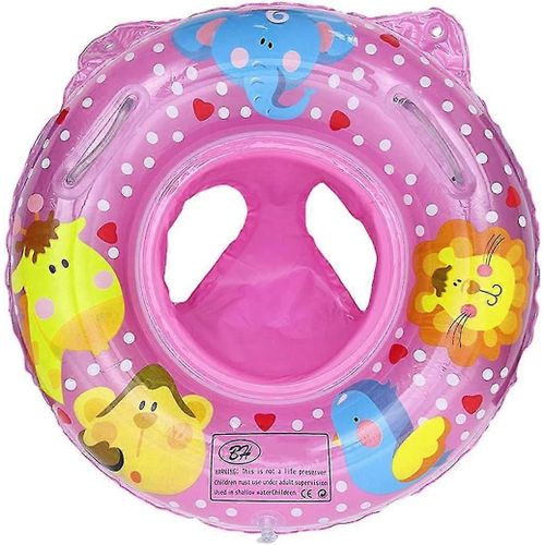Anneau De Natation Gonflable Pour Bébé Pour Les Tout-Petits 2-48 Mois Bouée De Sauvetage De Piscine (Rose) / Yy