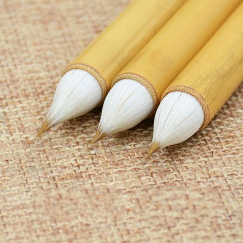Brosse À Cheveux Courts Chinoise,Petit Stylo Régulier,Écriture Spéciale,Calligraphie,Artisanat Ancien 
