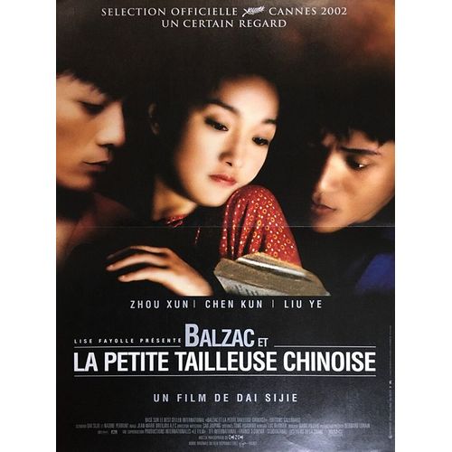 Balzac Et La Petite Tailleuse Chinoise - Véritable Affiche De Cinéma Pliée - Format 40x60 Cm -  De Dai Sijie Avec Zhou Xun, Kun Chen, Liu Ye, Suang Bao Wang - 2002