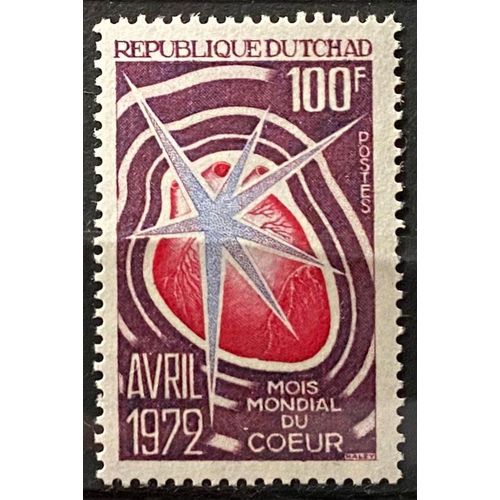 Timbre Neuf** Tchad 1972 Y&t N° 244
