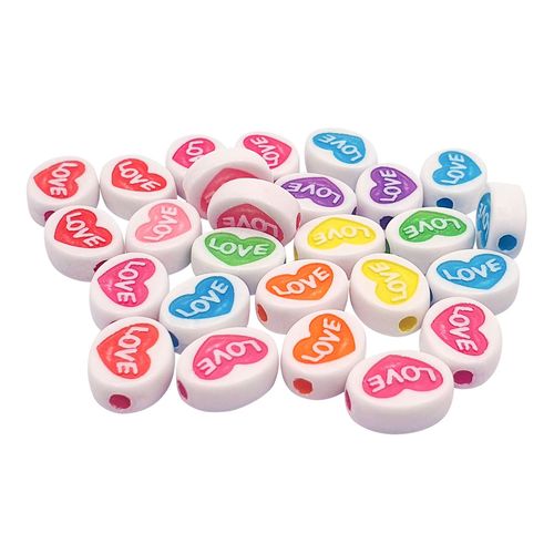 Perles Love 1,2 X 0,9 X 0,4 Cm 40 G