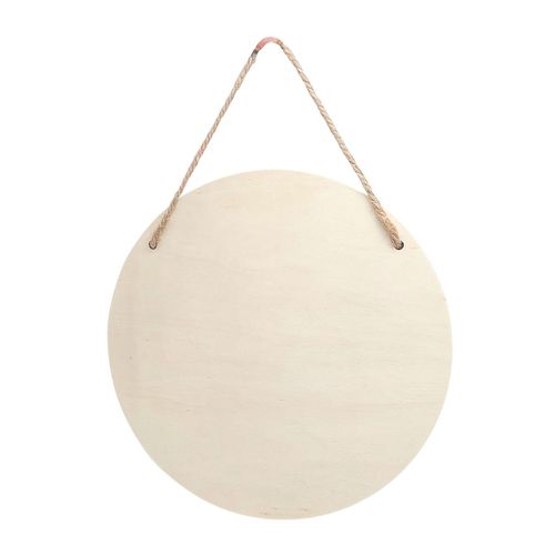 Rond En Bois À Suspendre Et À Décorer 20 Cm