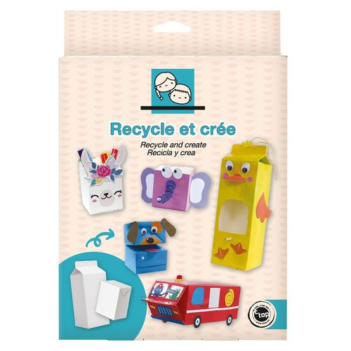 Kit Sensibilisation Au Recyclage : Recycle Et Crée Pour Le Carton
