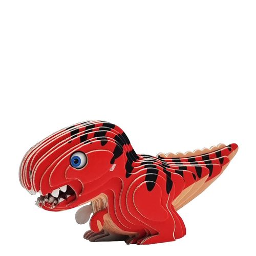 Tigre 3d Tyrannosaure 9,7 X 4,8 Cm