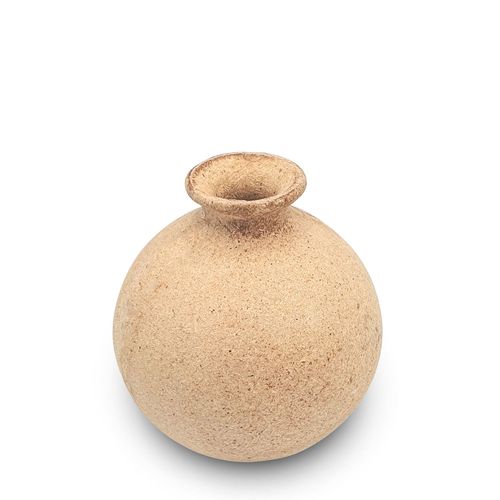 Vase En Bois Compressé 8,5 X 9 Cm