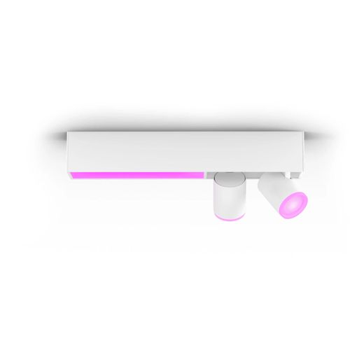 Philips Hue White & Color Ambiance Plafonnier Centris 2 Spots - Blanc