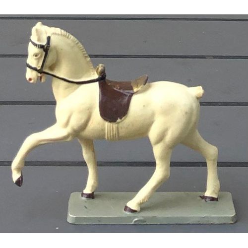 Figurine Cheval Starlux, Cavalier, Cavalerie