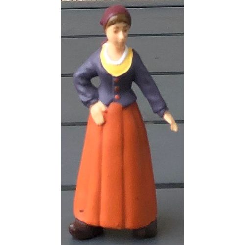 Figurine Fermière Papo 1999, Paysanne, Paysan, Ferme, Campagne