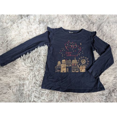 T-Shirt Ml Marine Day Dreaming 6 Ans