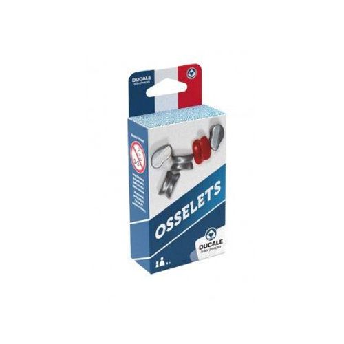 Jeu D'osselets En Metal, 5 Pieces - Gris, Rouge - Jeu Societe Traditionnel - Rapidite, Adresse - Set Format Voyage Et Carte