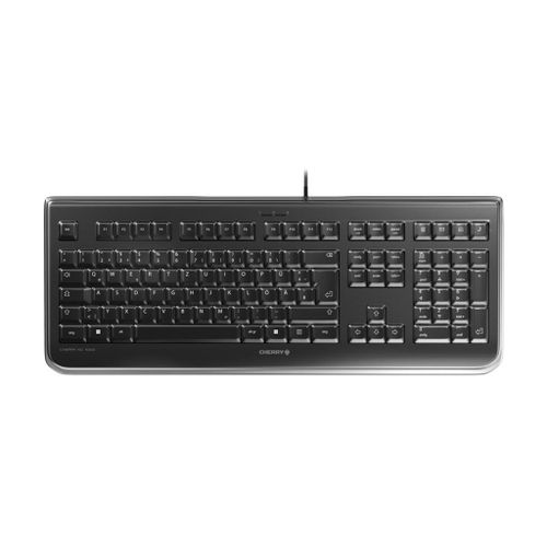CHERRY KC 1068 - Clavier - 100% - full size - lavable - USB - QWERTY - Europe - noir