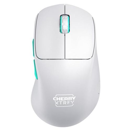 CHERRY Xtrfy M64 - Souris - ergonomique - optique - 5 boutons - sans fil - 2.4 GHz - récepteur sans fil USB - noir